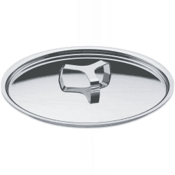 Image showing the Pots & Pans by Jasper Morrison Lid, 24cm, Stainless Steel product.