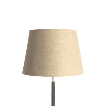 Image showing the Straight empire Shade, 40cm, natural linen product.