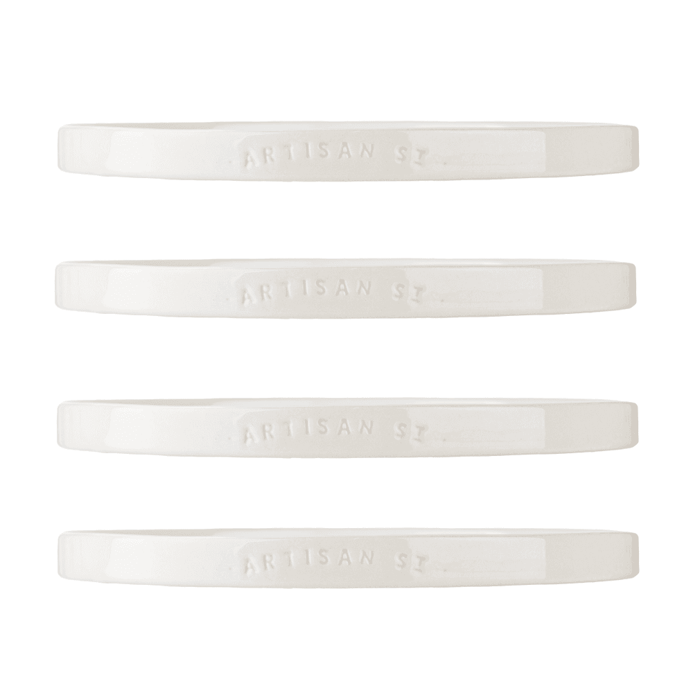 Dinner Plate, Set of 4, White