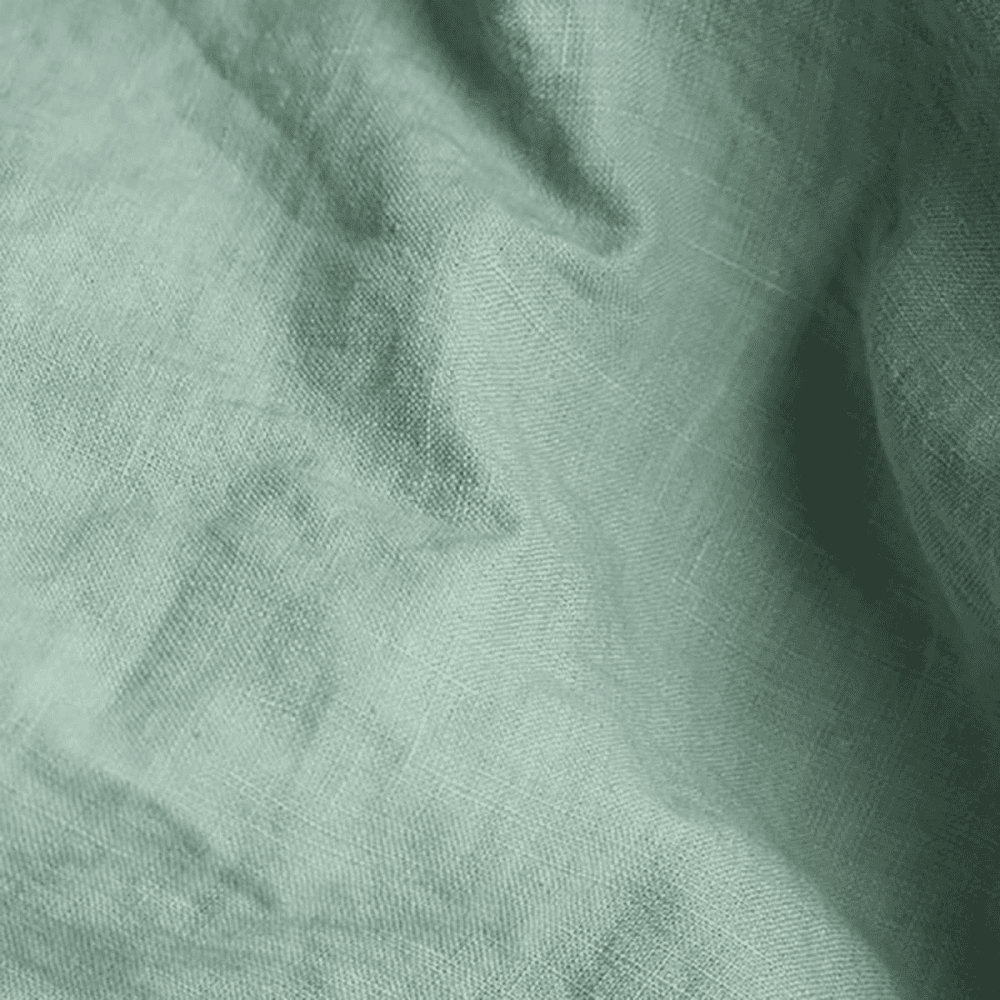 Pair of Super King Pillowcases, 50 x 90cm, Sage Green