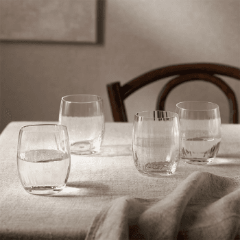 Image showing the Skye Optic Set of 4 Tumblers, Clear product.