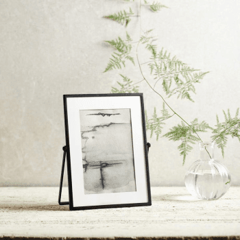 Image showing the Fine easel frame, 4 x 6", Black product.