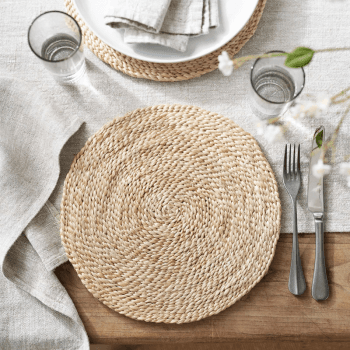 Image showing the Woven placemat, D30cm, Jute product.