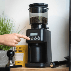 Image showing the Barista Core Electric Coffee Grinder, Black product.