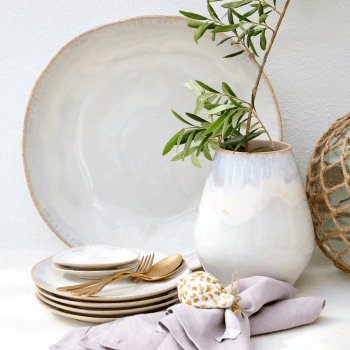 Image showing the Brisa Sal Pasta/serving bowl, 37cm, White product.