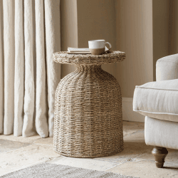 Image showing the Nish Side Table, Rattan product.