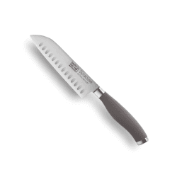 Image showing the Syracuse Soft Grip Santoku Knife, 13cm, Grey product.