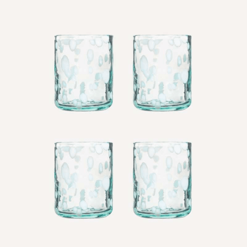 Blanco Set of 4 Tumblers, 350ml, White