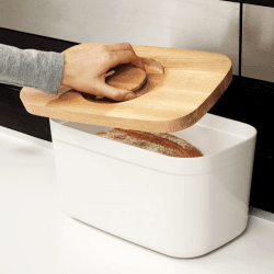 Image showing the Bread bin, White product.
