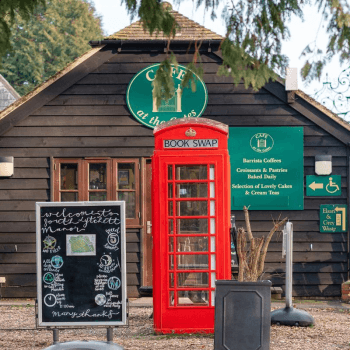 Image showing the South Lytchett Manor Two Night Shepherds Hut Glamping Break in a for Two, Dorset product.