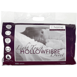 Image showing the Hollowfibre King Duvet, 13.5tog, White product.