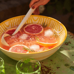 Image showing the Flor Serving Bowl, D31cm, Yellow product.