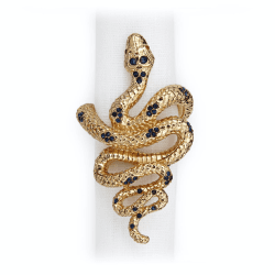 Image showing the Snake Napkin Rings, Set of 4 product.