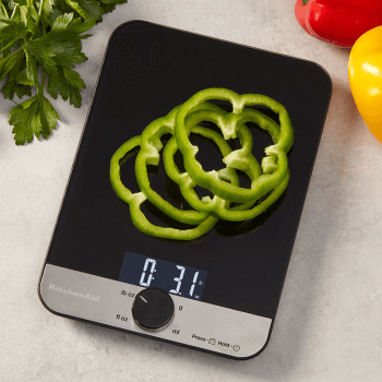 Image showing the Digital Glass Top Kitchen Scale product.