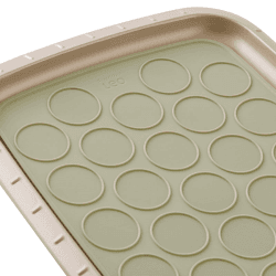 Image showing the Leo Balance Silicone Cookie Baking Mat, Carbon Steel product.