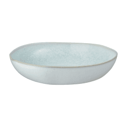 Image showing the Kiln Green Large Organic Dish, D28cm product.