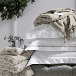 Image showing the Cavendish Deep Fitted Sheet, Double, White product.