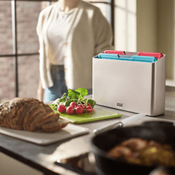 Image showing the Folio Icon 4 Piece Large Chopping Boards, Multi product.