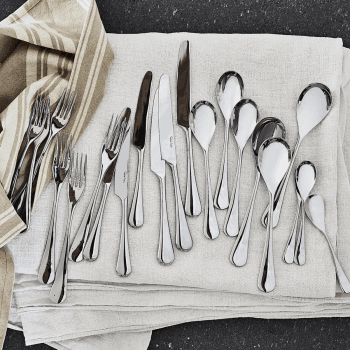 Image showing the Symons 24 piece cutlery set, Stainless Steel product.