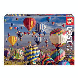 Image showing the Hot Air Balloons 1500 piece Jigsaw Puzzle product.