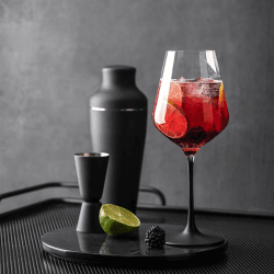 Image showing the Manufacture Rock Set of 4 Red Wine Glasses, 380ml, Clear product.