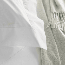 Image showing the Pimlico - 720 Thread Count Egyptian Cotton Oxford pillowcase, 50 x 75cm, White product.