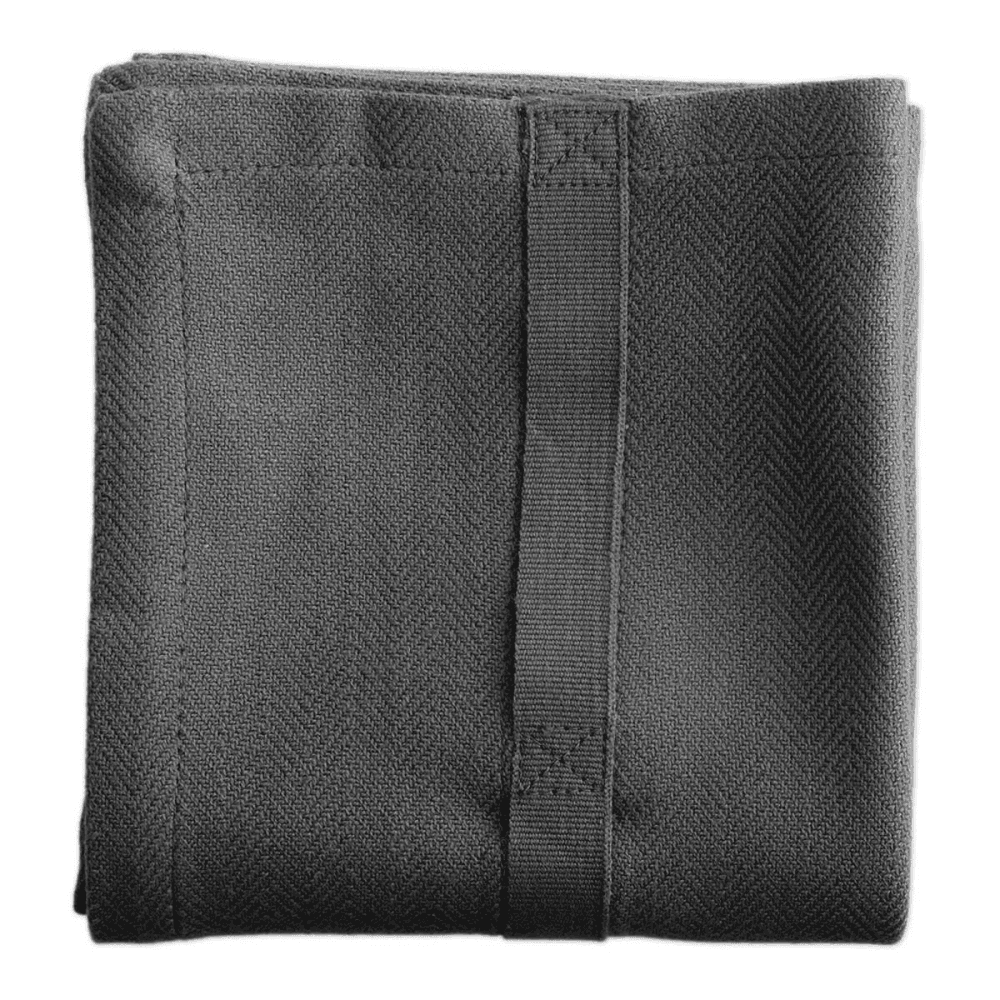 Herringbone Kitchen towel, 53 x 86cm, Dark Grey