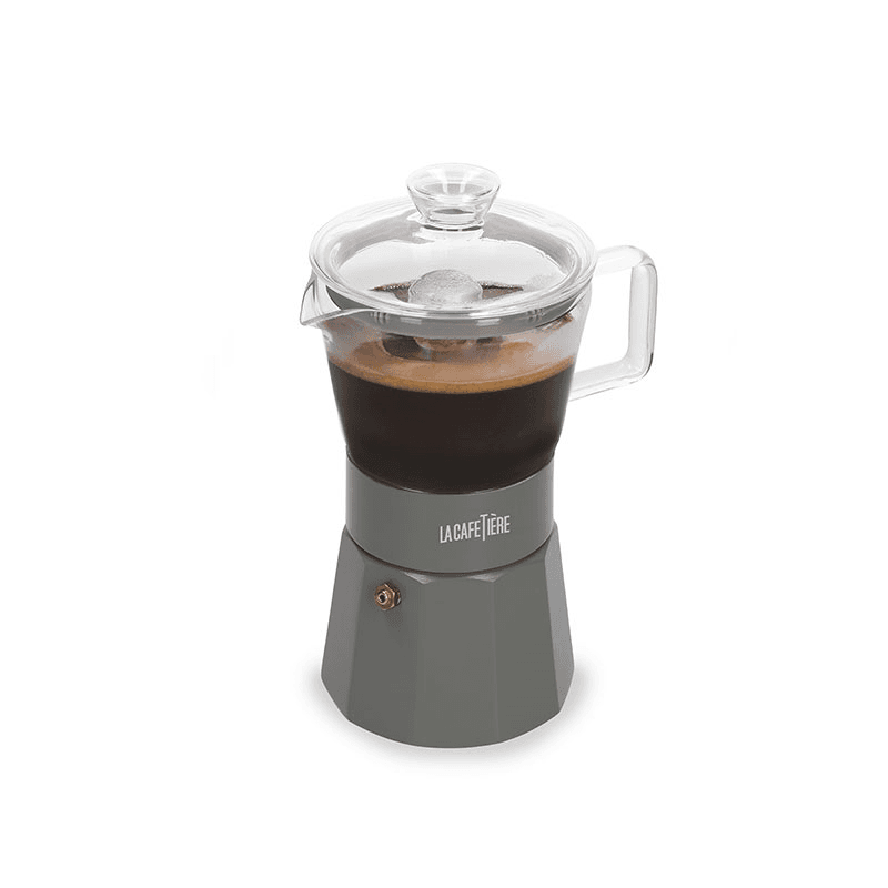 Verona Glass Espresso Maker, 290ml, Clear