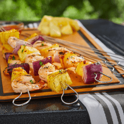 Image showing the Grilling Skewers Set, Silver product.