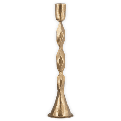 Image showing the Shani Candlestick, H27cm, Antique Brass product.
