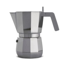 Image showing the Moka 6 Cup Espresso Maker, H18cm, Silver product.