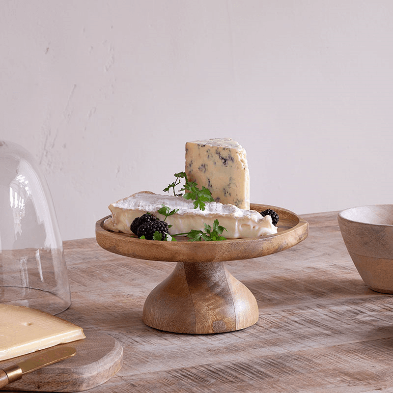 Kannati Cheese Stand, H29cm, Clear