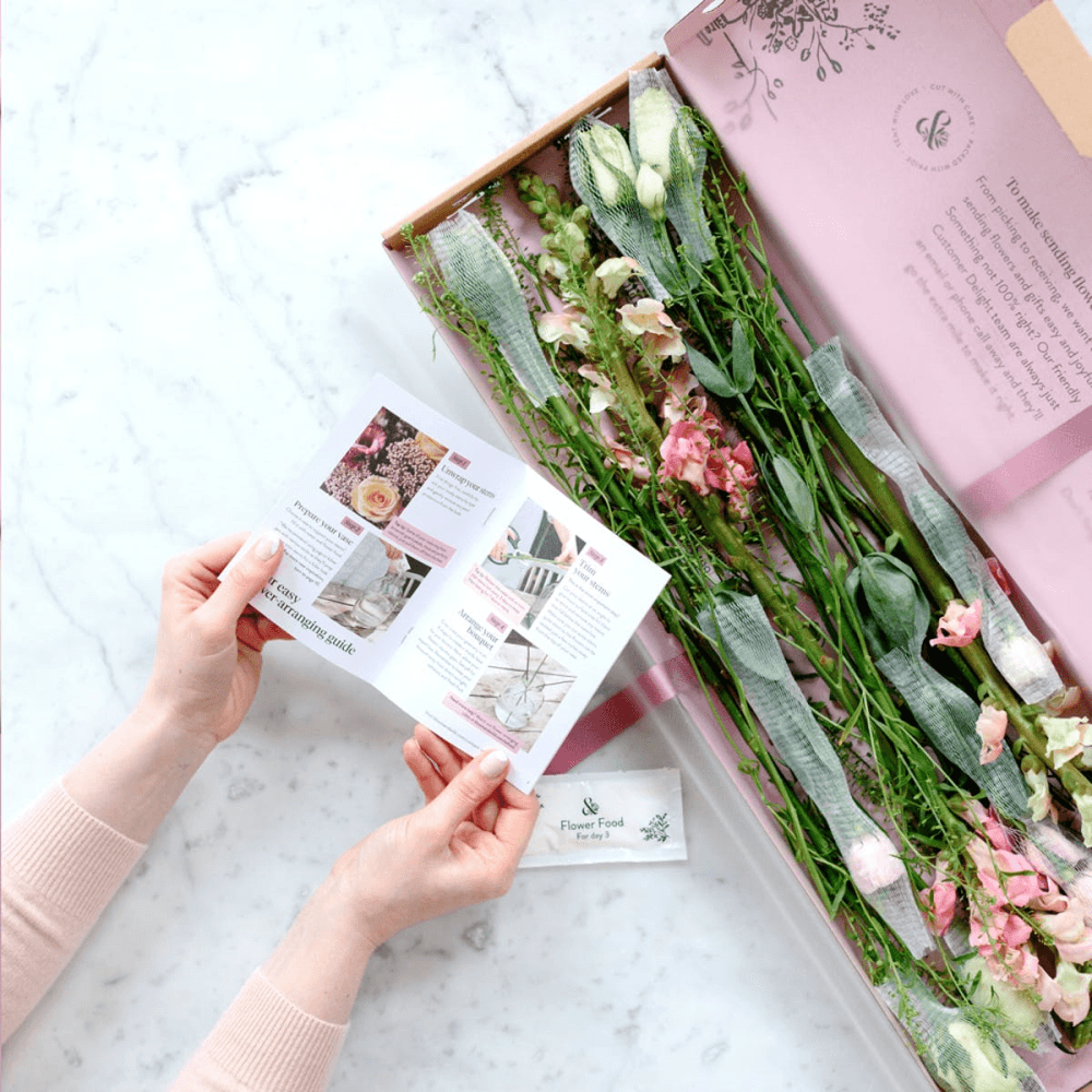 Regular Letterbox flower subscription, 3 months
