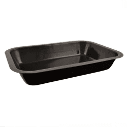 Image showing the Black Roasting Tin, Enamelled Steel product.