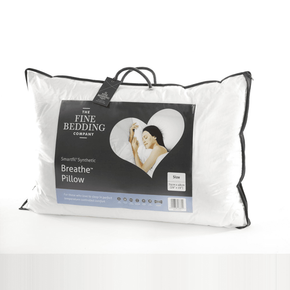 Breathe Pillow, 74 x 48 cm, White