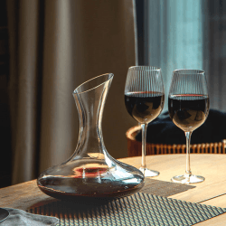 Image showing the Barcraft Deluxe Glass Wine Decanter, 1.5 litres product.
