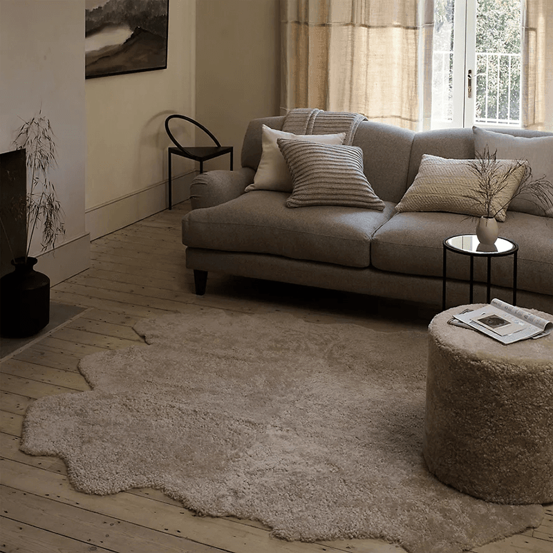 Sheepskin Rug Large, 162 x 180cm, Oatmeal
