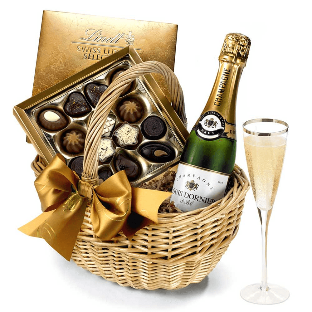 Congratulations Champagne & Chocolates Gift