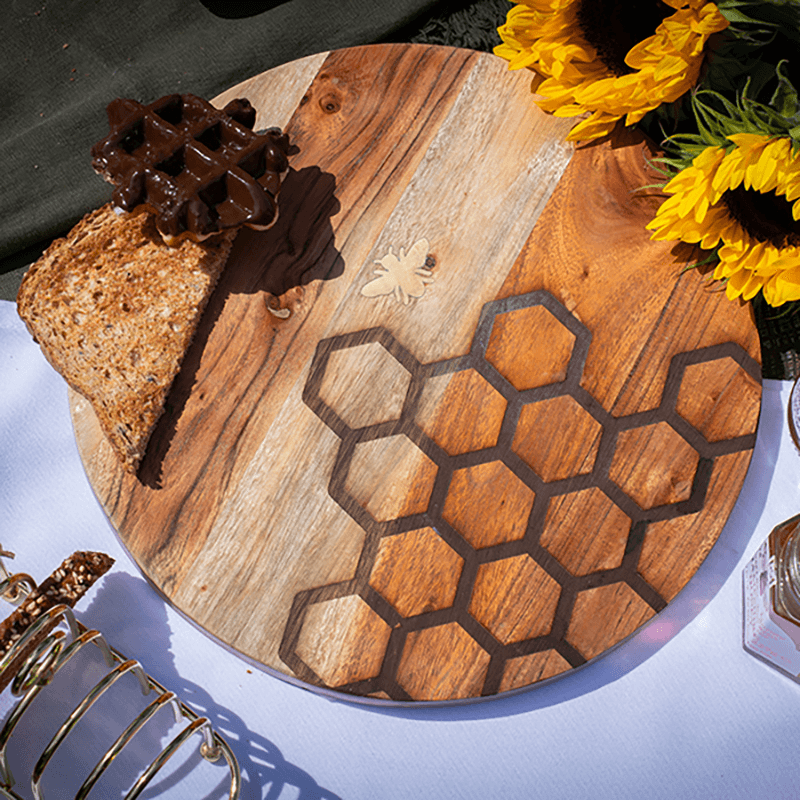 Bee Board, D30cm, Wood