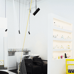 Image showing the Mib Pendant, H27cm, Black product.