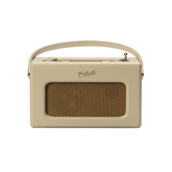 Image showing the Revival RD70 DAB digital radio, H16 x W25.2 x D10.4cm, Pastel Cream product.