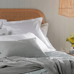 Image showing the Petworth Cotton Housewife Pillowcase, Standard, White product.