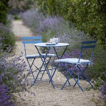 Image showing the Rive Droite 3 Peice Bistro Set, Cove Blue product.