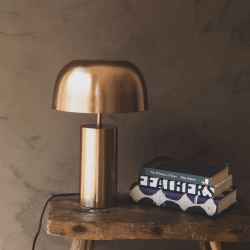 Image showing the Larsen Lamp, 35 x 25 cm, Brass product.
