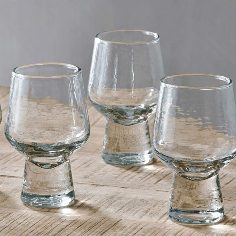 Visla Set of 4 Glasses, 300ml, Light Smoke