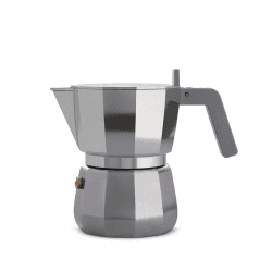 Image showing the Moka 3 Cup Espresso Maker, H15.5cm, Silver product.