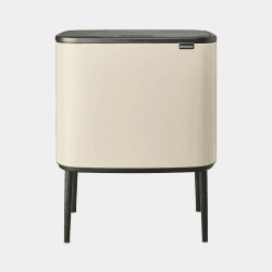 Image showing the Bo Touch Bin, 11 + 23L, Soft Beige product.
