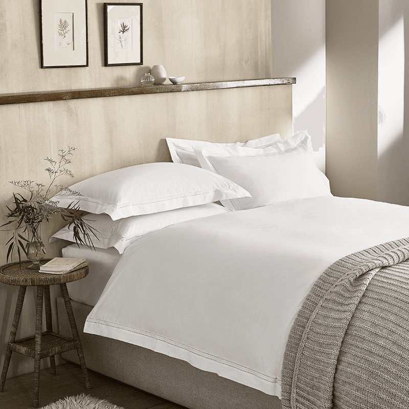 Harper Oxford Pillowcase, 50 x 75cm, White