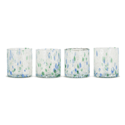 Image showing the Taja Set of 4 Tumblers, 325ml, Sea Blue product.