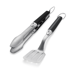 Image showing the Premium Barbecue tool set, Black/Silver product.
